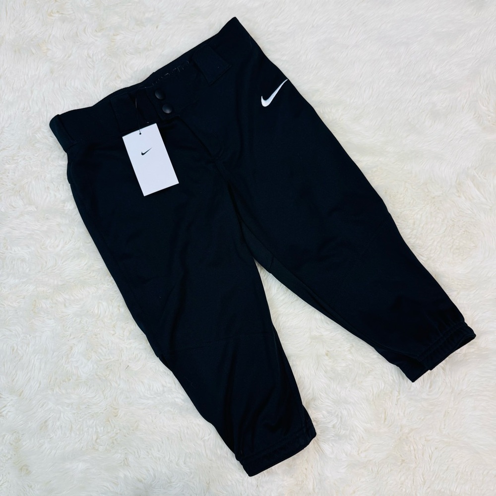 NEW Nike Girls Black Softball Pants